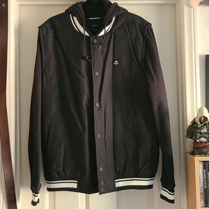 RVCA puffer vest Varsity Jacket